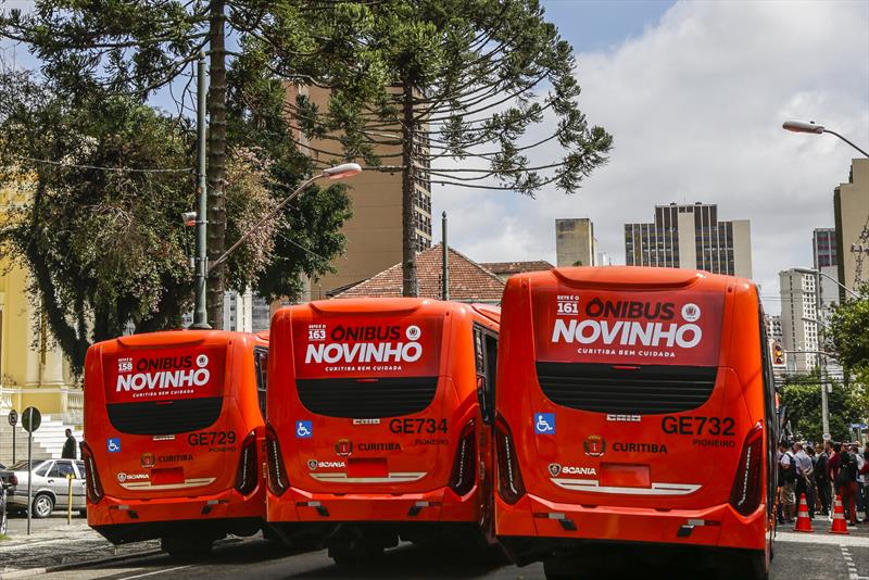 novos ônibus numeração