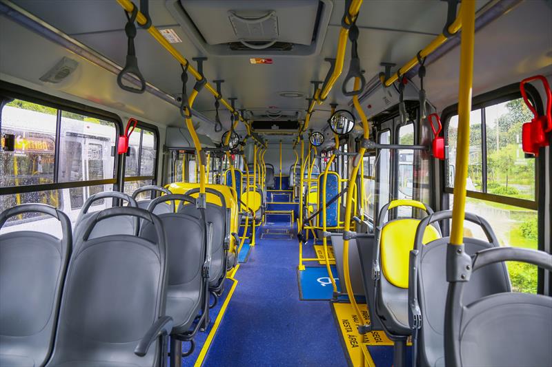 Interior do ônibus