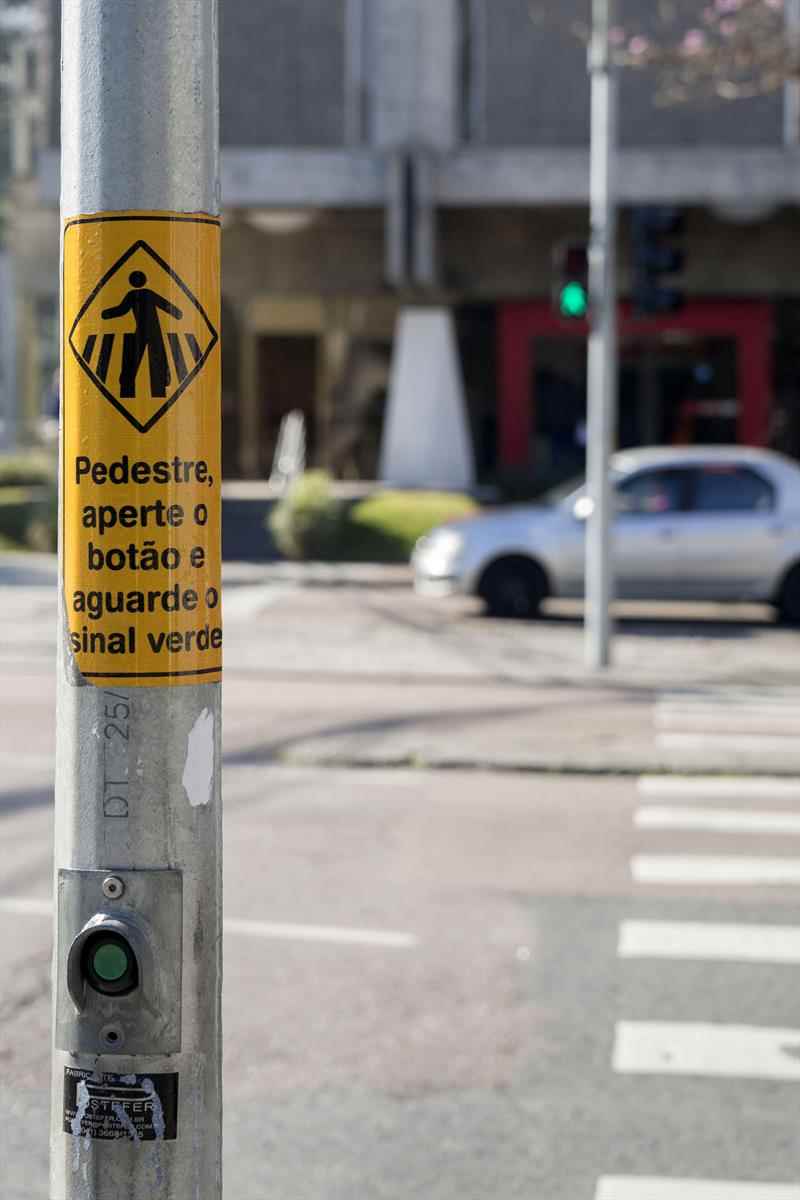 Botão pedestre