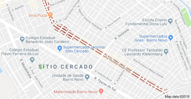 Rua São José dos Pinhais Sítio Cercado