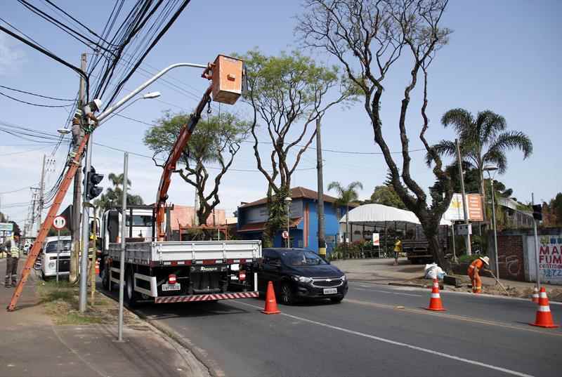 Novos semáforos na Avenida Toaldo Túlio