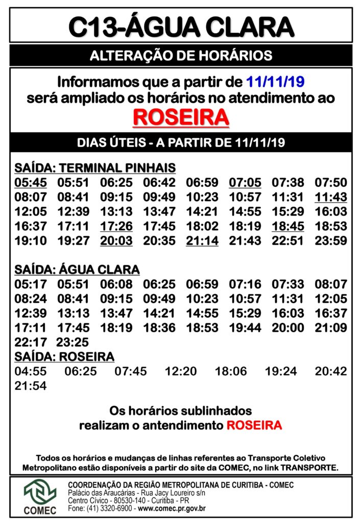 C13 Água Clara