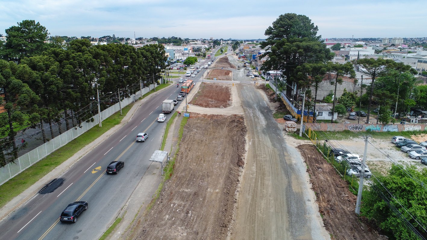 Avenida Maringá em Pinhais