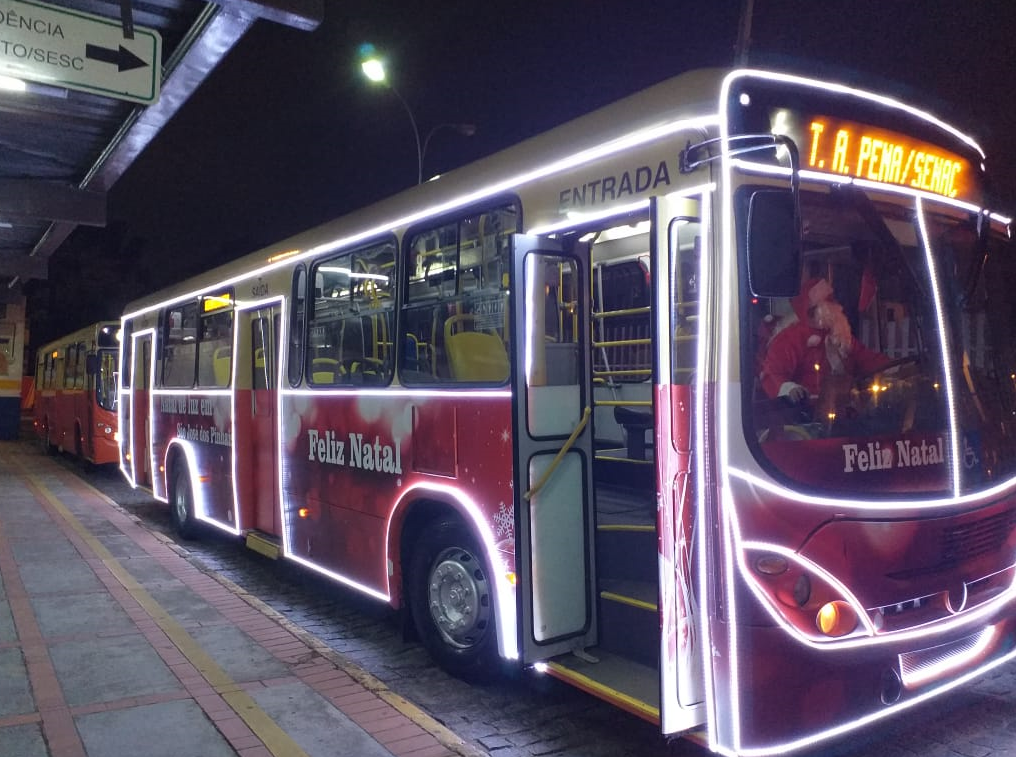 Ônibus natalino São José dos Pinhais