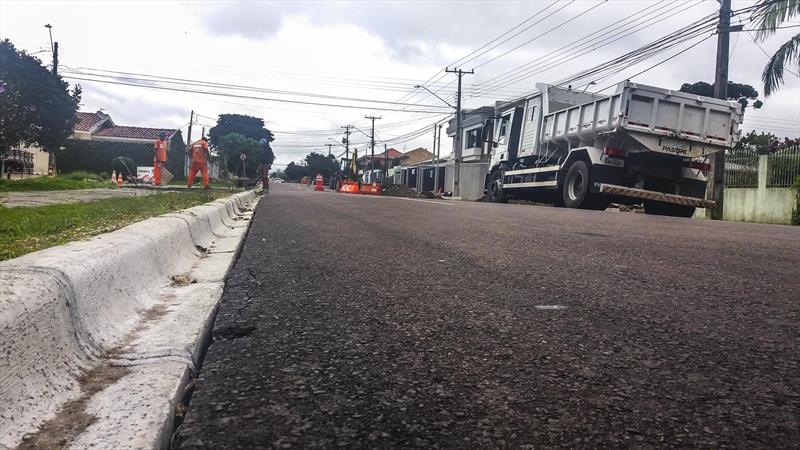 Rua Niterói no Cajuru