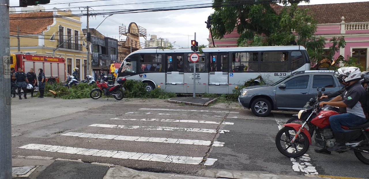 Carros ônibus Avenida Iguaçu Rebouças