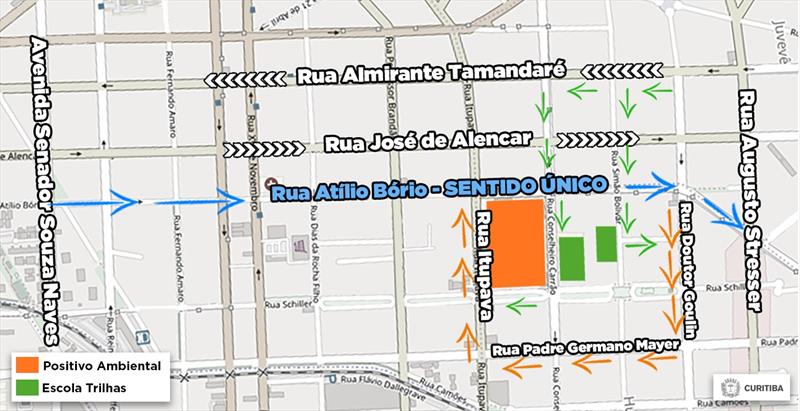 Mapa Volta às aulas