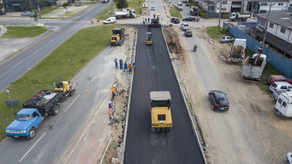 Avenida Maringá Asfalto