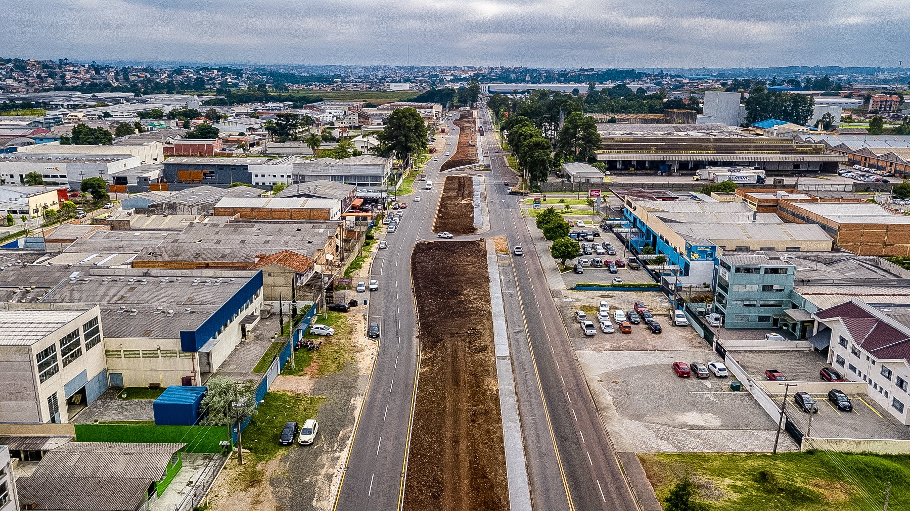 Obras da Avenida Maringá