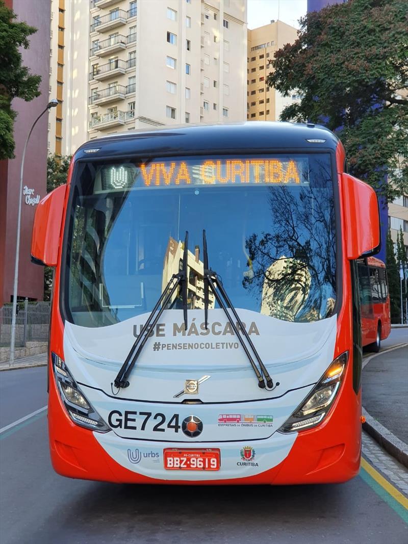 Máscara Ônibus Curitiba