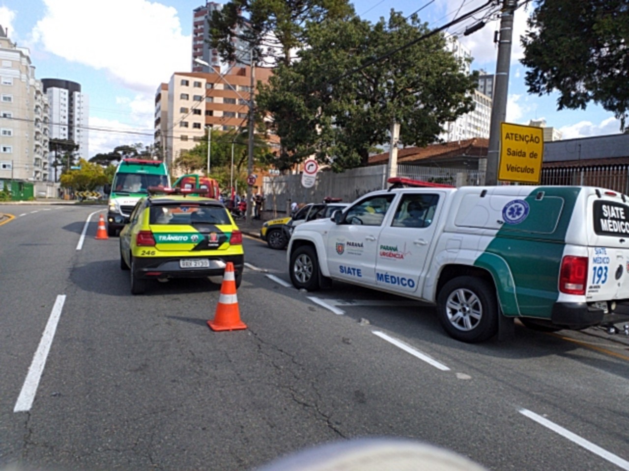 Acidente Rua Tamandaré