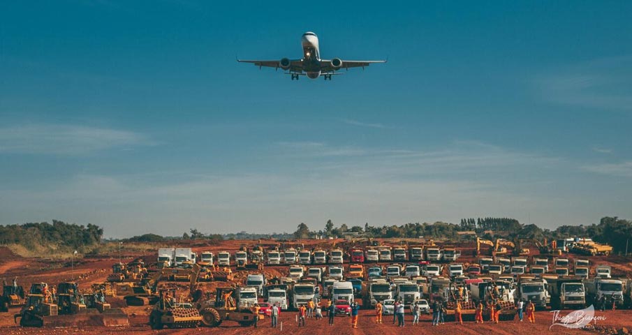 Aeroporto em Foz