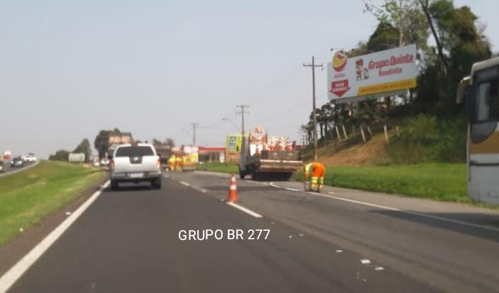 Obras BR-277 Campo Largo