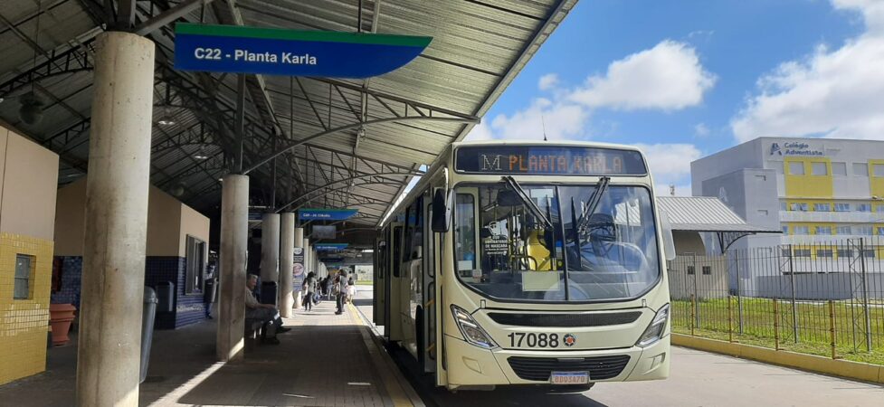 Planta Karla transporte metropolitano da Região Metropolitana de Curitiba