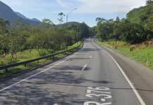 Acidente interdita parcialmente BR-376 em Guaratuba Guaratuba BR-376