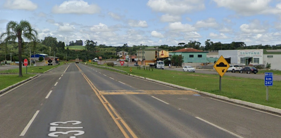 Pista em Guamiranga