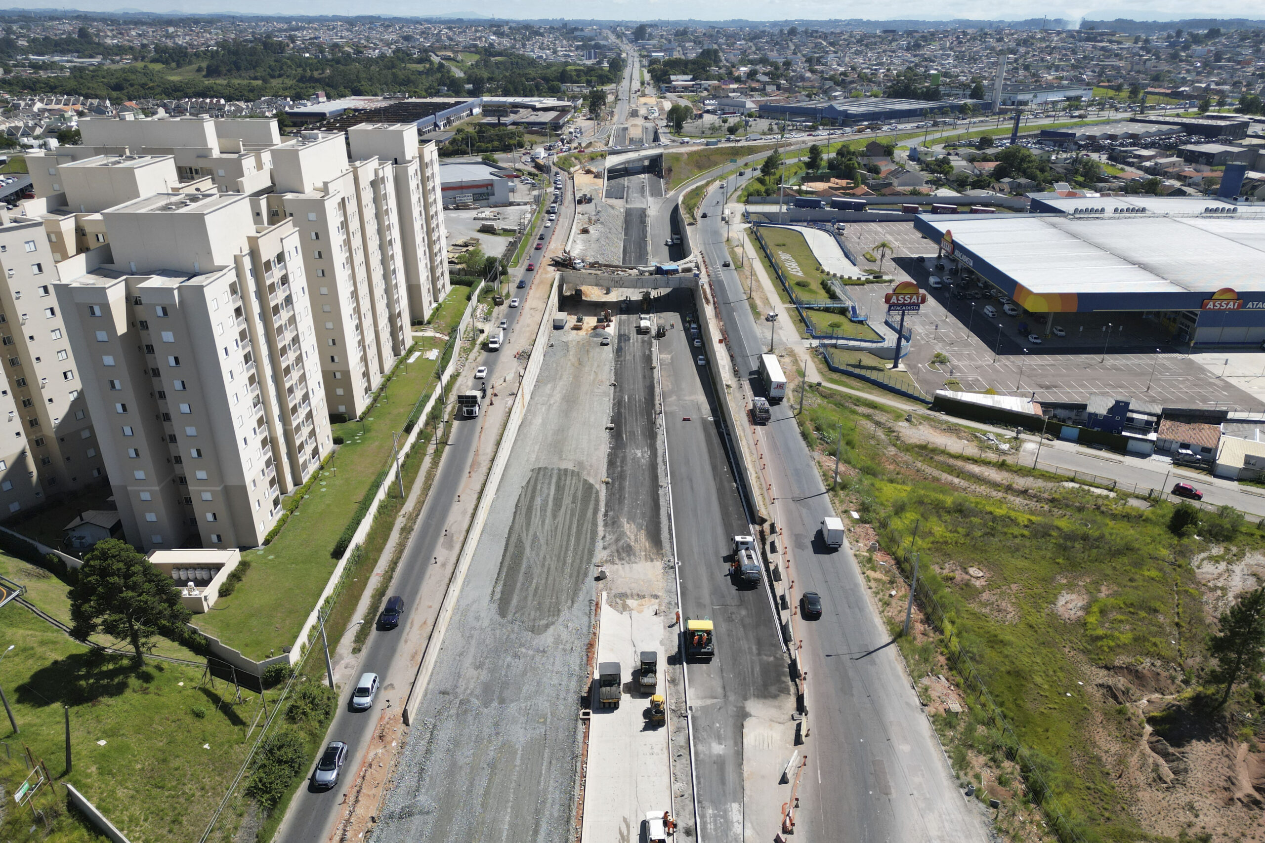 linha verde norte obras