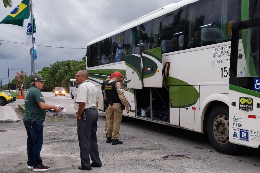 fiscalização de transporte