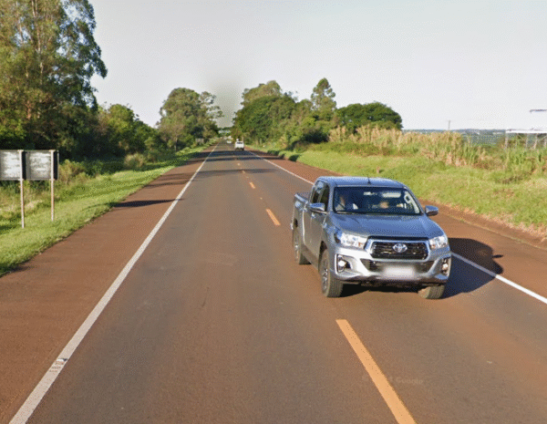 Trecho da BR-369 em Campo Mourão