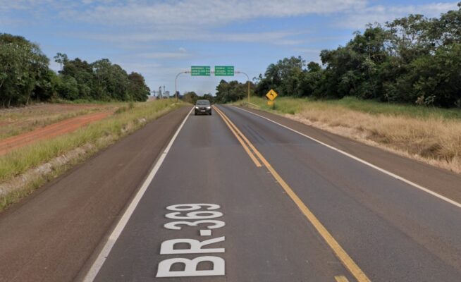 acidente br-369 mamborê