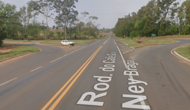 Trevo de Guairaçá na BR-376