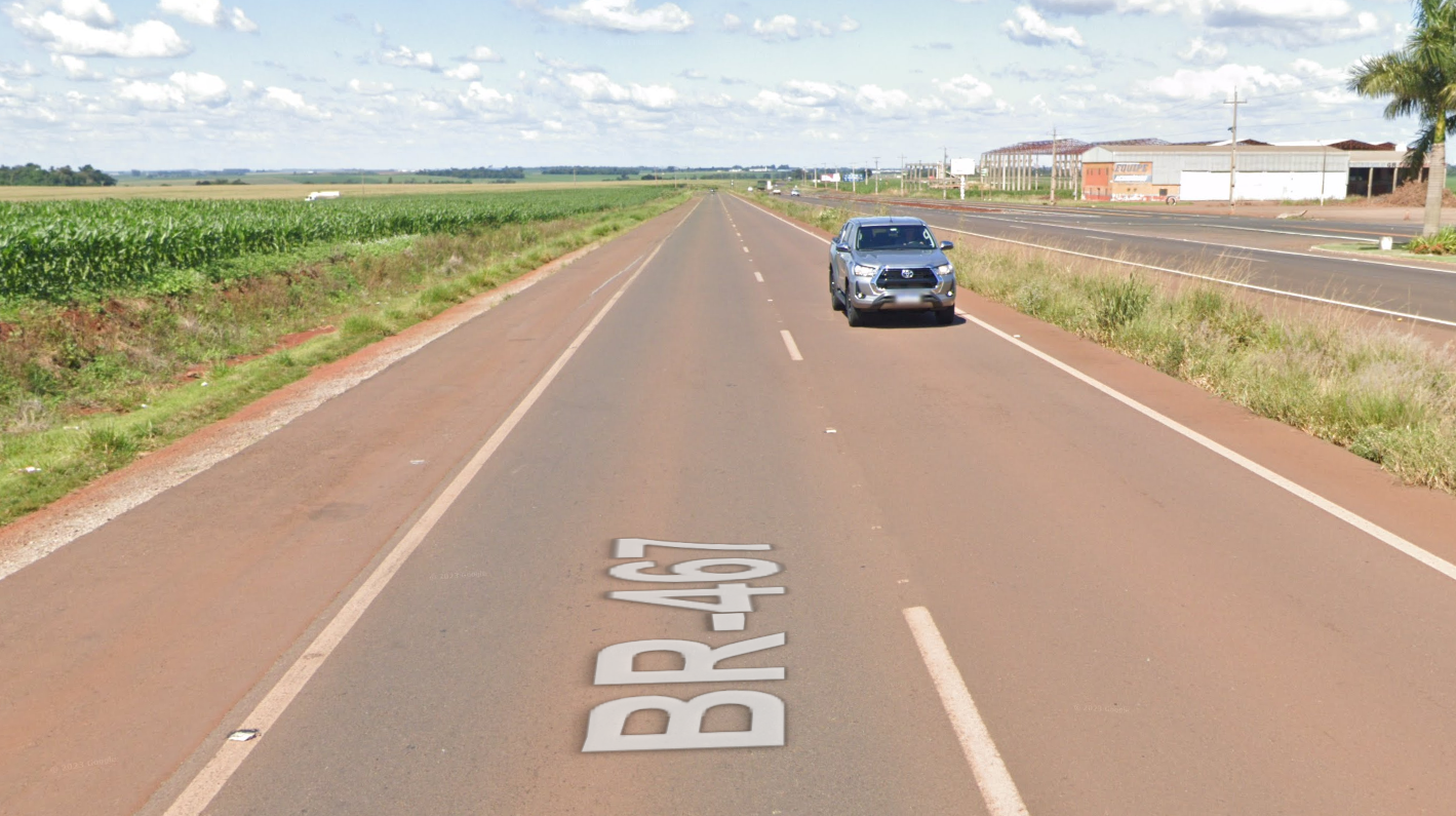 BR-467 em Toledo