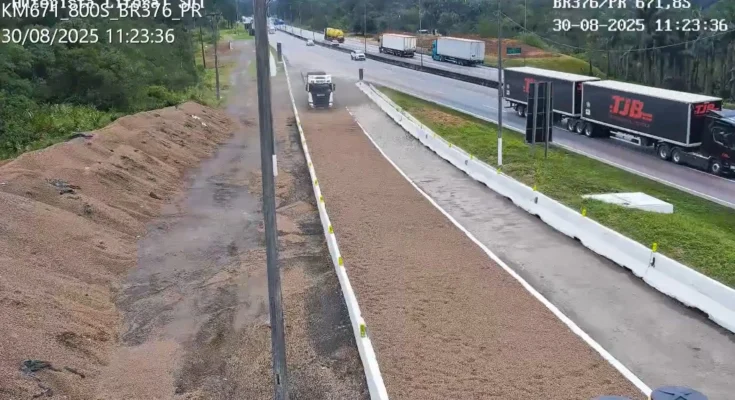 área de escape sábado br-376