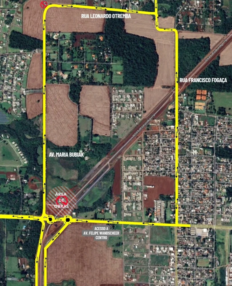 Perimetral Leste de Foz terá liberação
