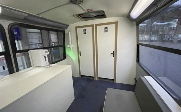 banheiros urbs ônibus com sanitários