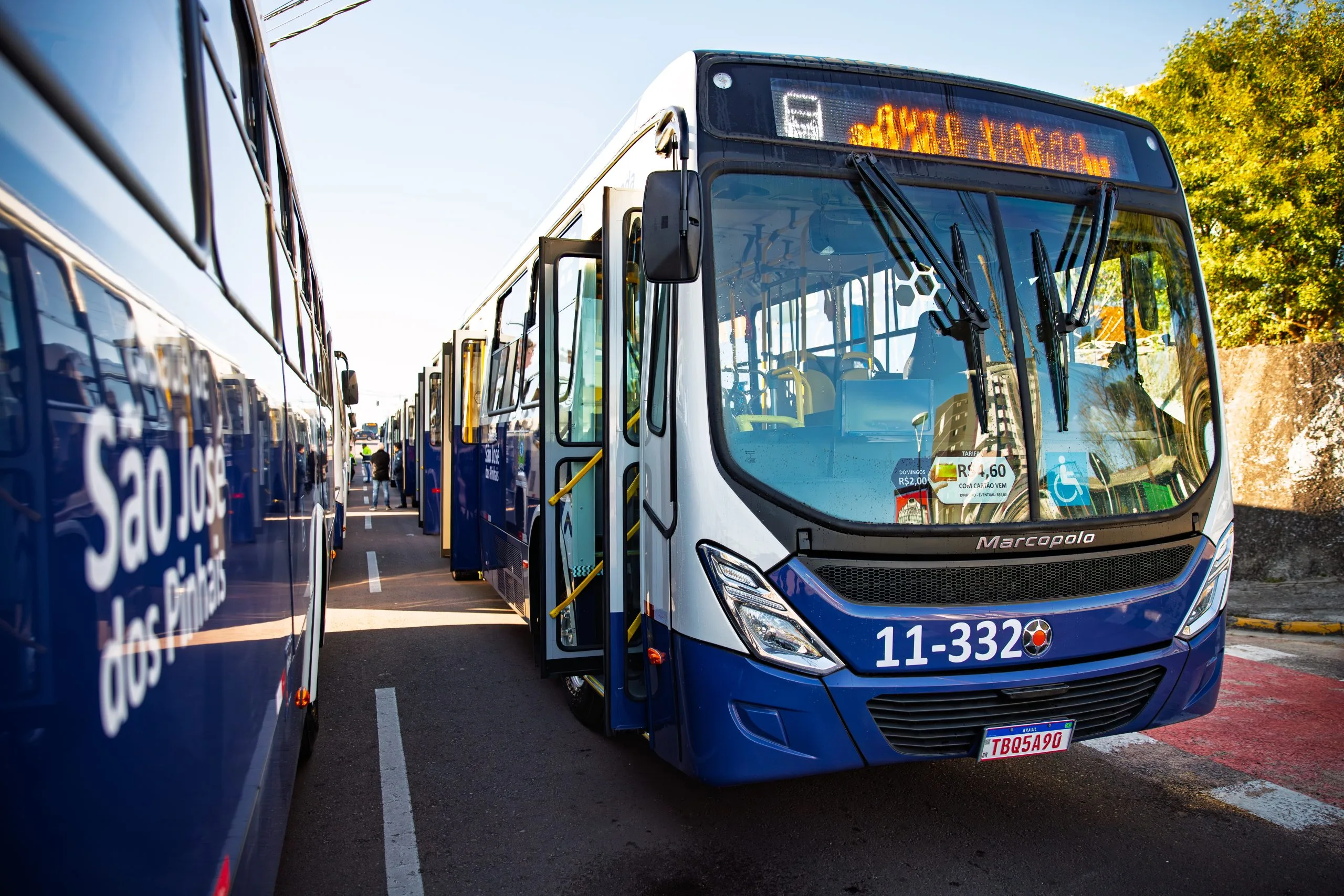 linhas ônibus são José dos Pinhais