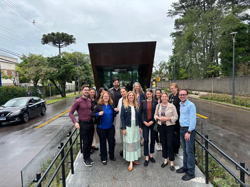 Comitiva alemã visita Curitiba