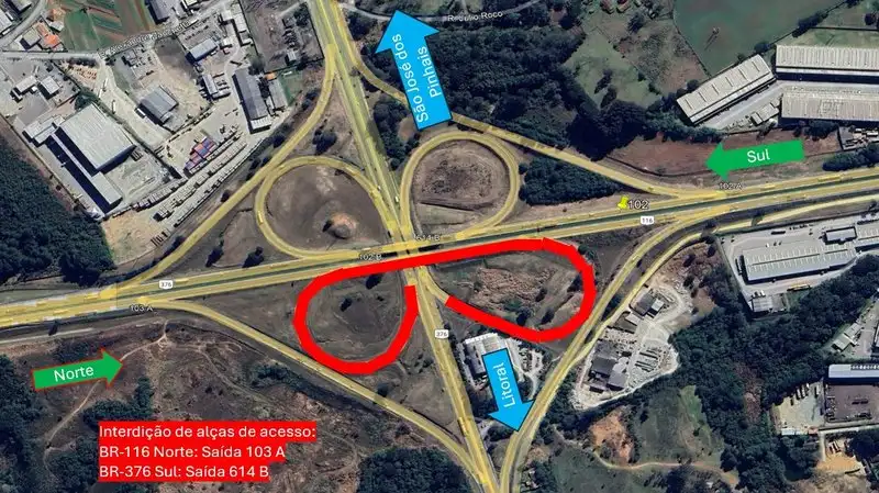 Obras no pavimento seguem no Contorno Leste