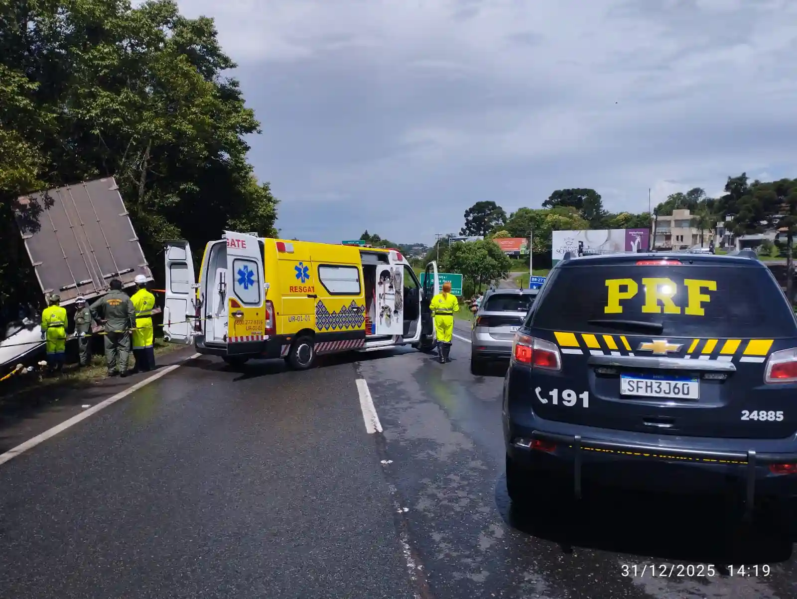 no município de Balsa Nova br-277 br-376