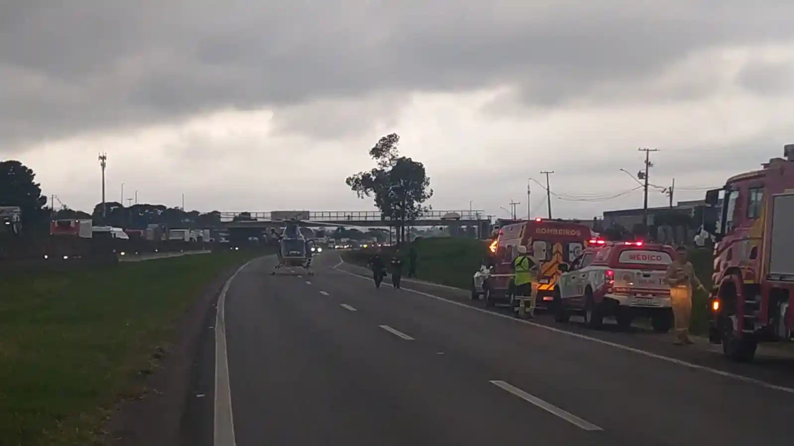 ocorrência tarde contorno leste