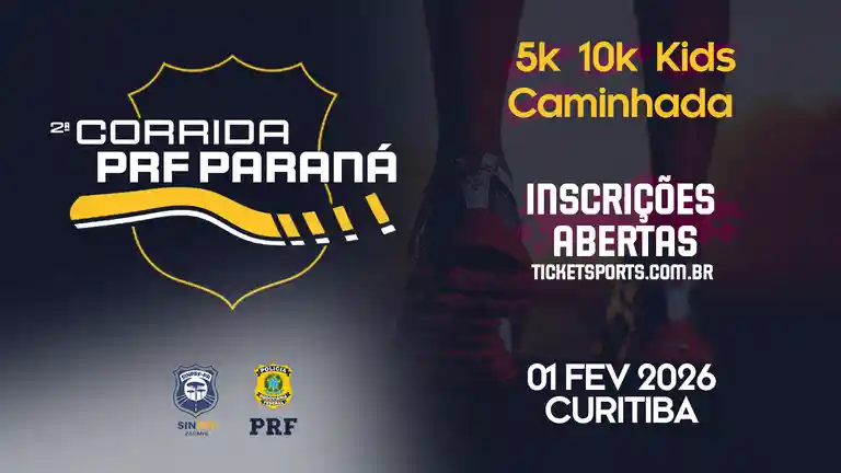 prf paraná corrida