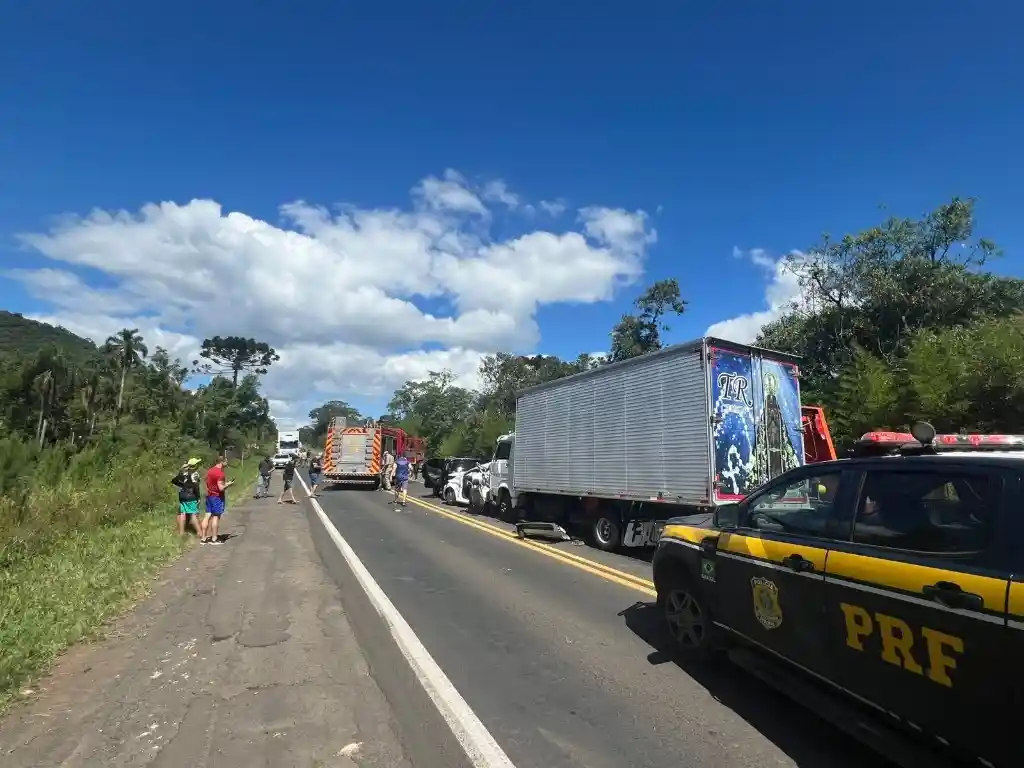 BR-476 em União da Vitória