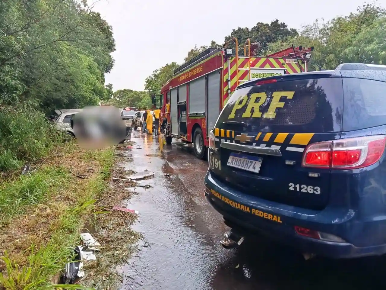 no km 75,7 da BR-376