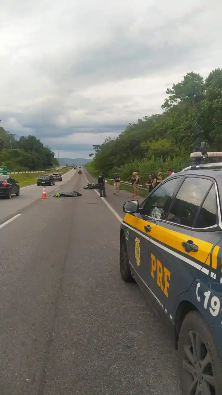 ocorreu uma queda de ocupante BR-277