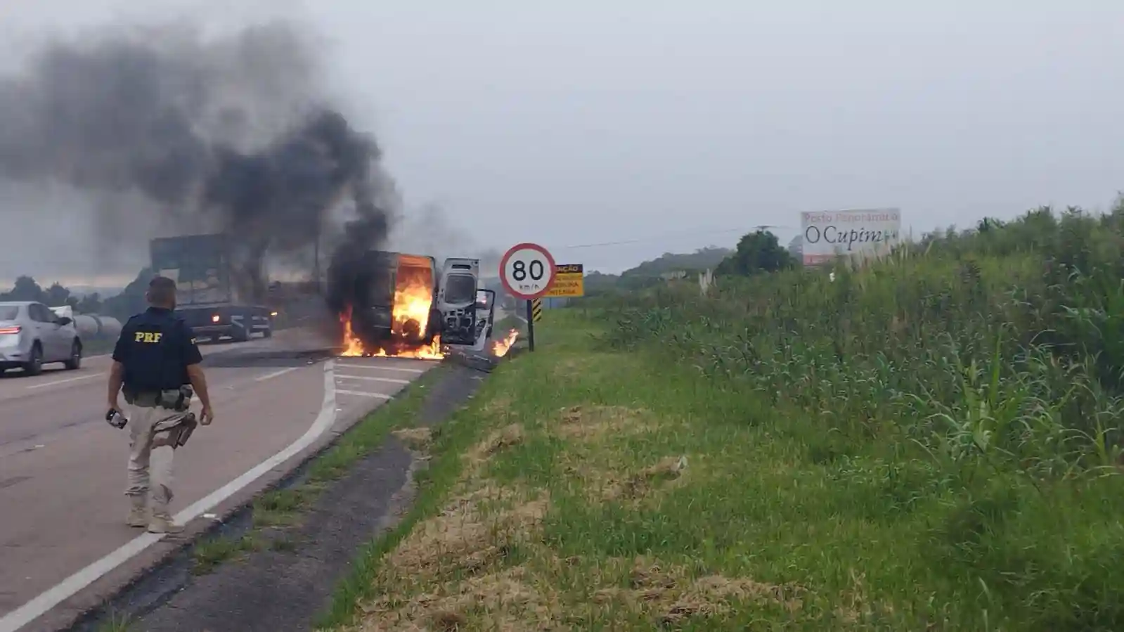 Incêndio de Veículo BR-277