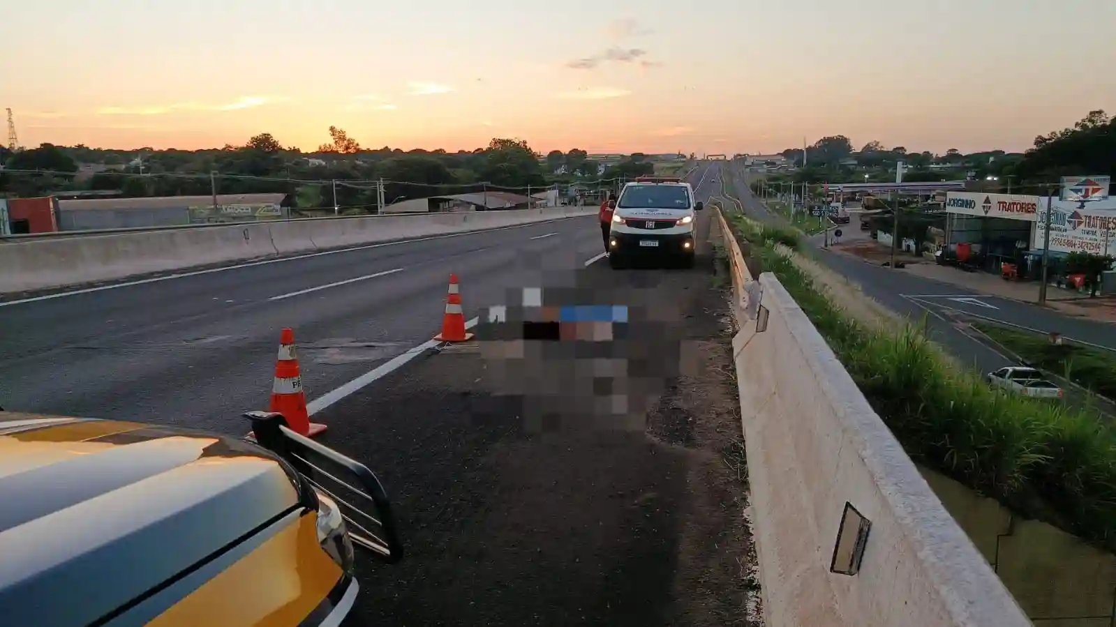 BR-376 Paranavaí do tipo atropelamento