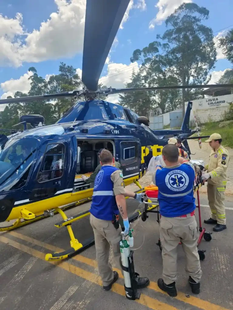 vítima de atropelamento