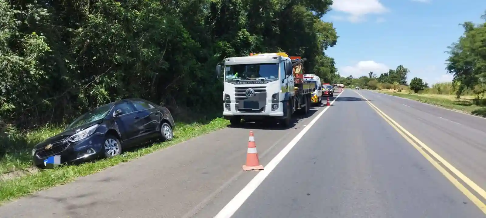 br-376 Sinistro tipo atropelamento de pedestre