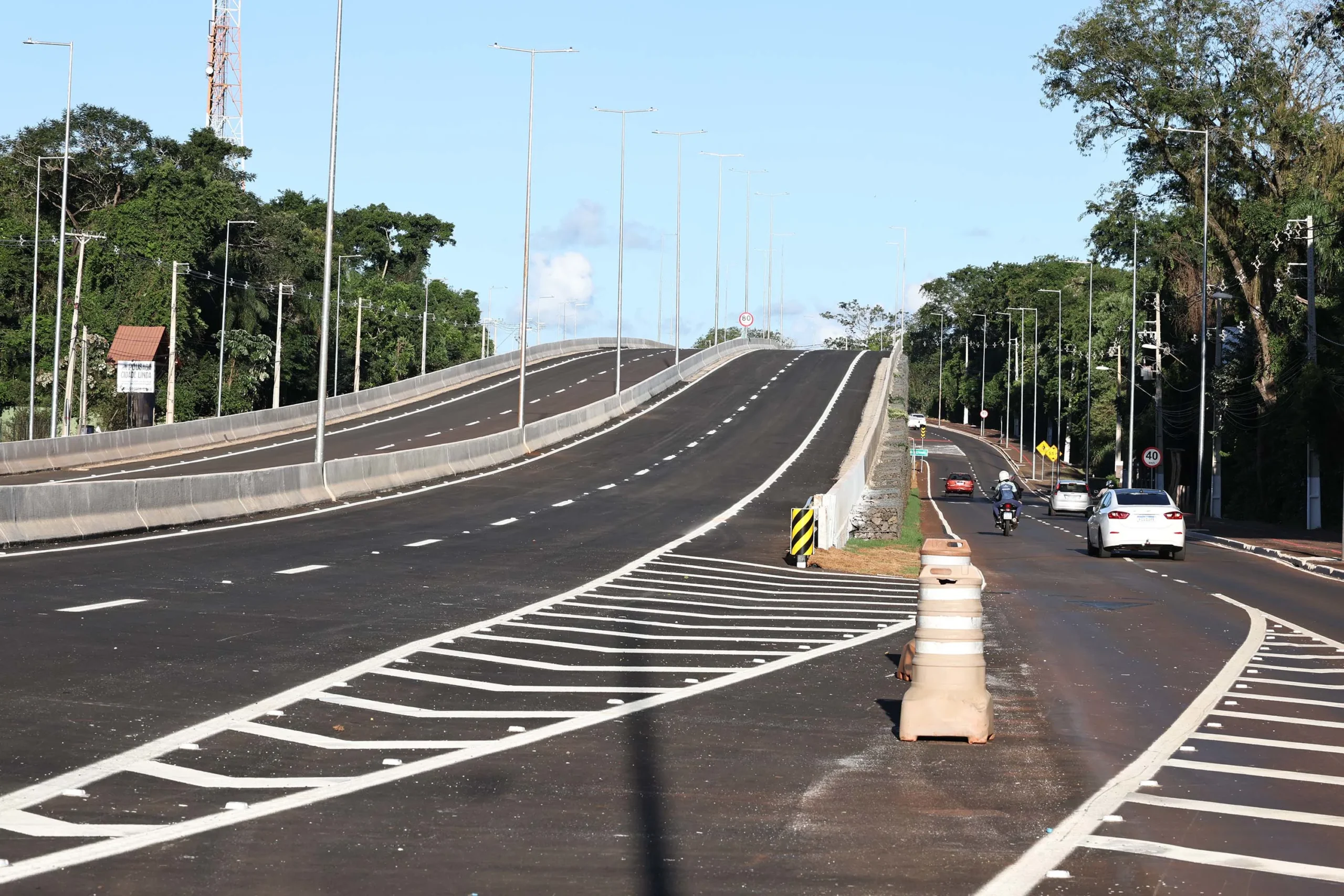 rodovia das Cataratas em Foz do Iguaçu