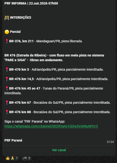 BR-376 km 211 em mandaguari