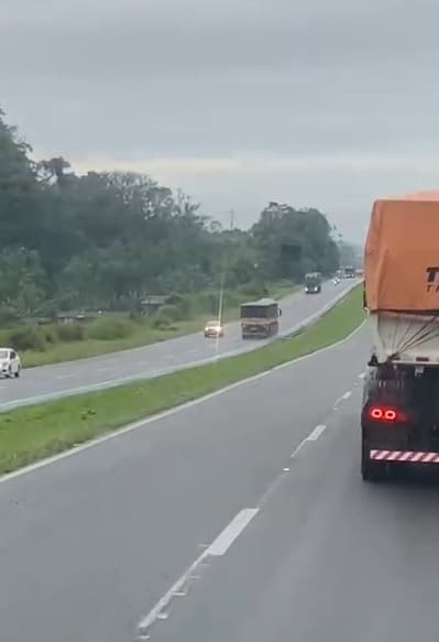 br-277 contramão