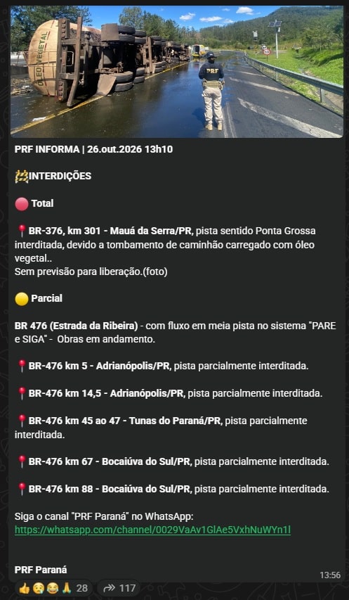 br-376 km 301 mauá